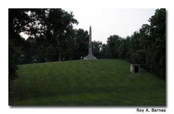 The Confederate Cemetery appears vacant, but is actually the burial ground for many.